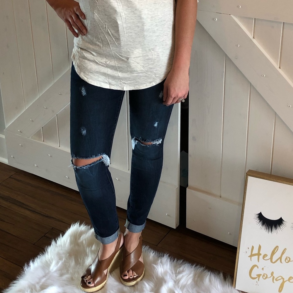 “Better Booty” Distressed Skinny Jeans